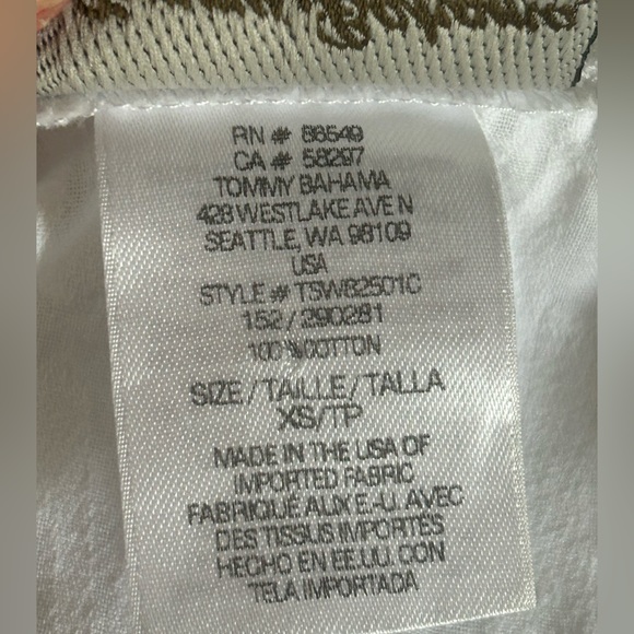 Tommy Bahama cotton white romper XS - Picture 6 of 7